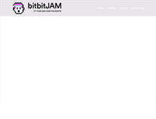 Tablet Screenshot of bitbitjam.com